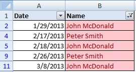 how to show only duplicates in excel